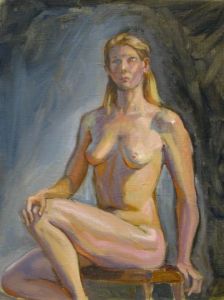 Voir le détail de cette oeuvre: Sitted nude